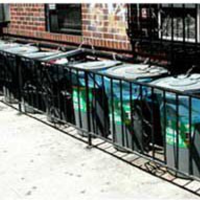 Garbage Container Cage