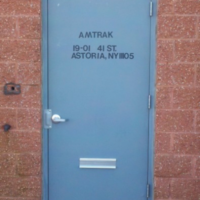 Amtrak 19-01 41st Street - Fire Rated door with frame and mail slot