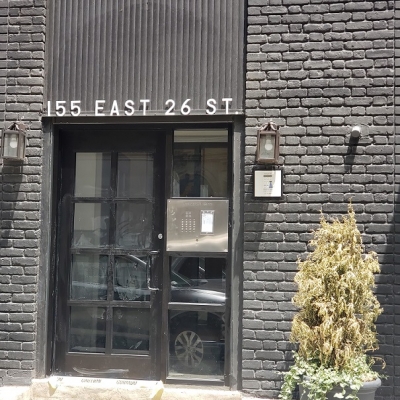 155 East 26th St New York, NY - Building Entrance