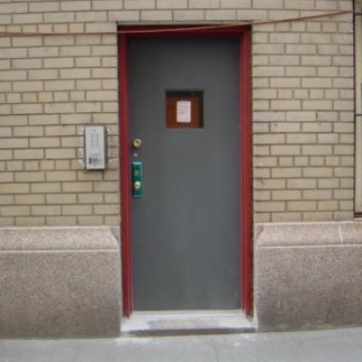 295 Central Park West, NY, NY - Steel Fire Door with Frame and Vision Light