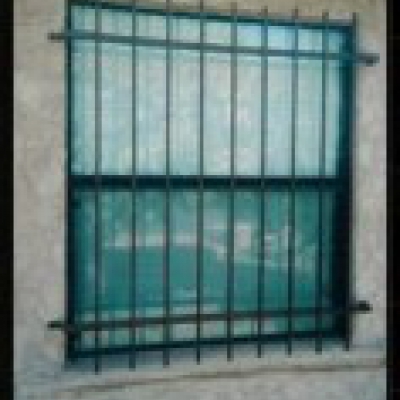 Rail Road Style Surface Mounted Window Guard