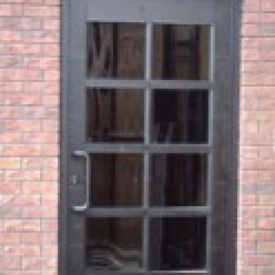Manetta Inc, College Pt, NY - Medium Style Aluminum door divided to Ten lites
