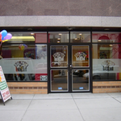 94 East 4th Street, NY,NY - Gym Entrance Door divided to Two Lights